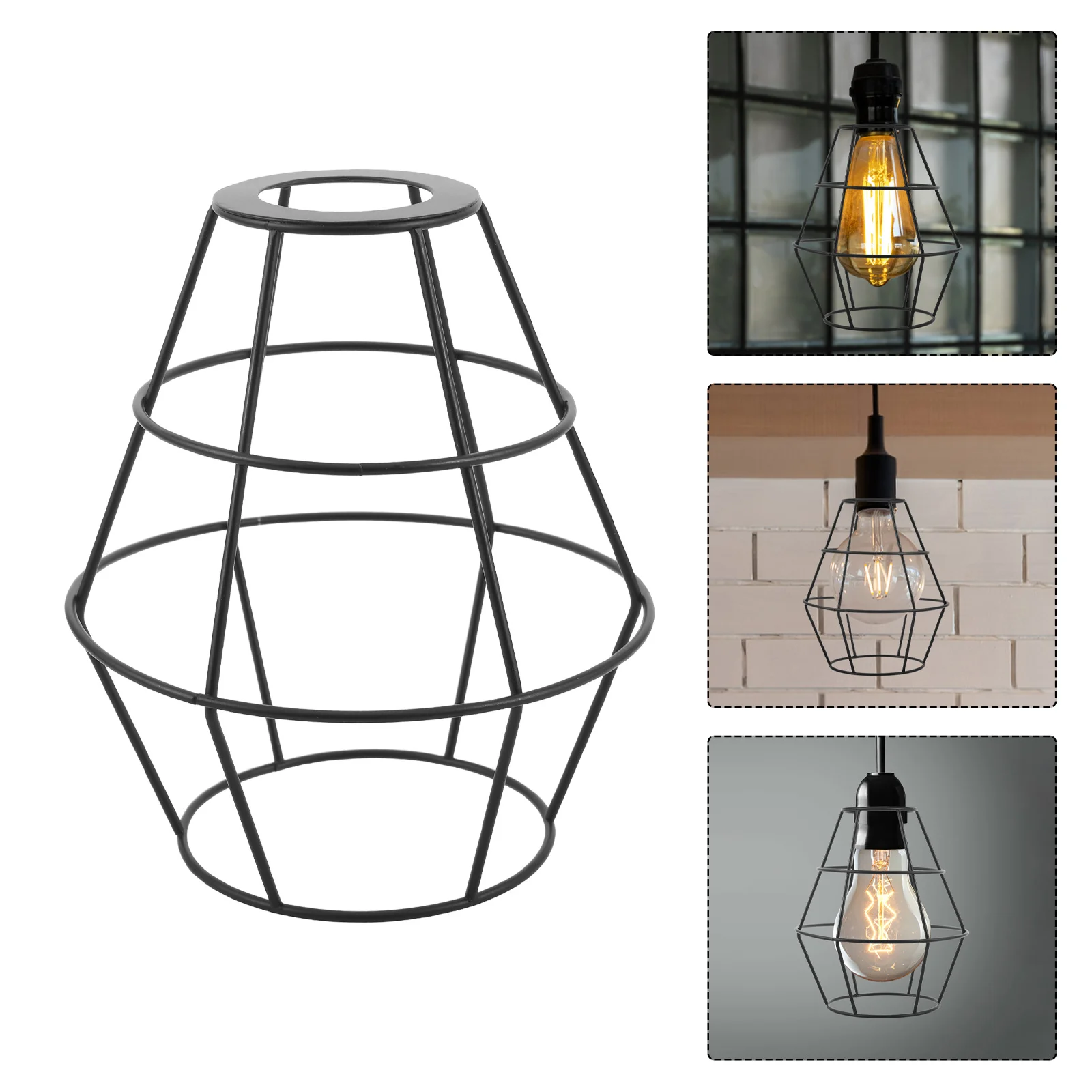 Mesh Lamp Shade for Ceiling Lights Rustic Farmhouse Pendant Light Fixtures Black Metal Cage Lampshade Vintage Decor Industrial
Mesh Lamp Shade for Ceiling Lights Rustic Farmhouse Pendant Light Fixtures Black Metal Cage Lampshade Vintage Decor Industrial