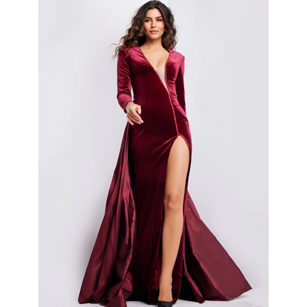 ESBRIDE Women's Evening Dress 2025 Luxury Prom Dresses V-Neck Floor-Length Evening Dress Simple Black Gowns Customized
ESBRIDE Women's Evening Dress 2025 Luxury Prom Dresses V-Neck Floor-Length Evening Dress Simple Black Gowns Customized