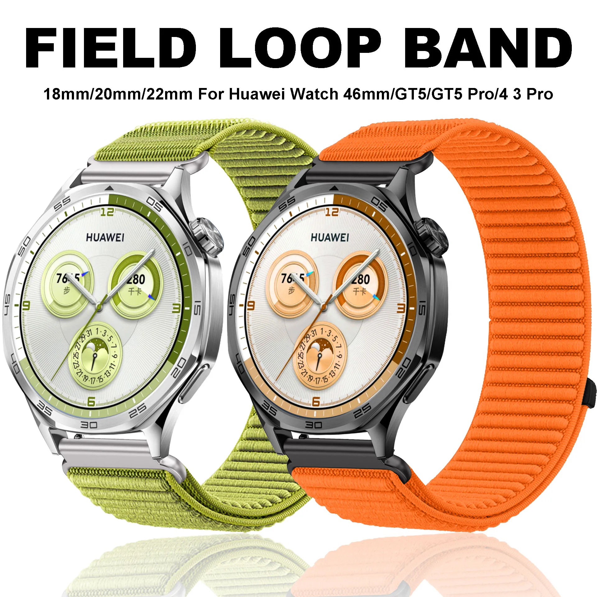 Field Nylon Loop Strap for Huawei Watch 46mm/GT5/GT5 Pro/4 3 Pro Wristband for Samsung Galaxy Watch 7 6 Classic 5 4 44mm Strap
Field Nylon Loop Strap for Huawei Watch 46mm/GT5/GT5 Pro/4 3 Pro Wristband for Samsung Galaxy Watch 7 6 Classic 5 4 44mm Strap