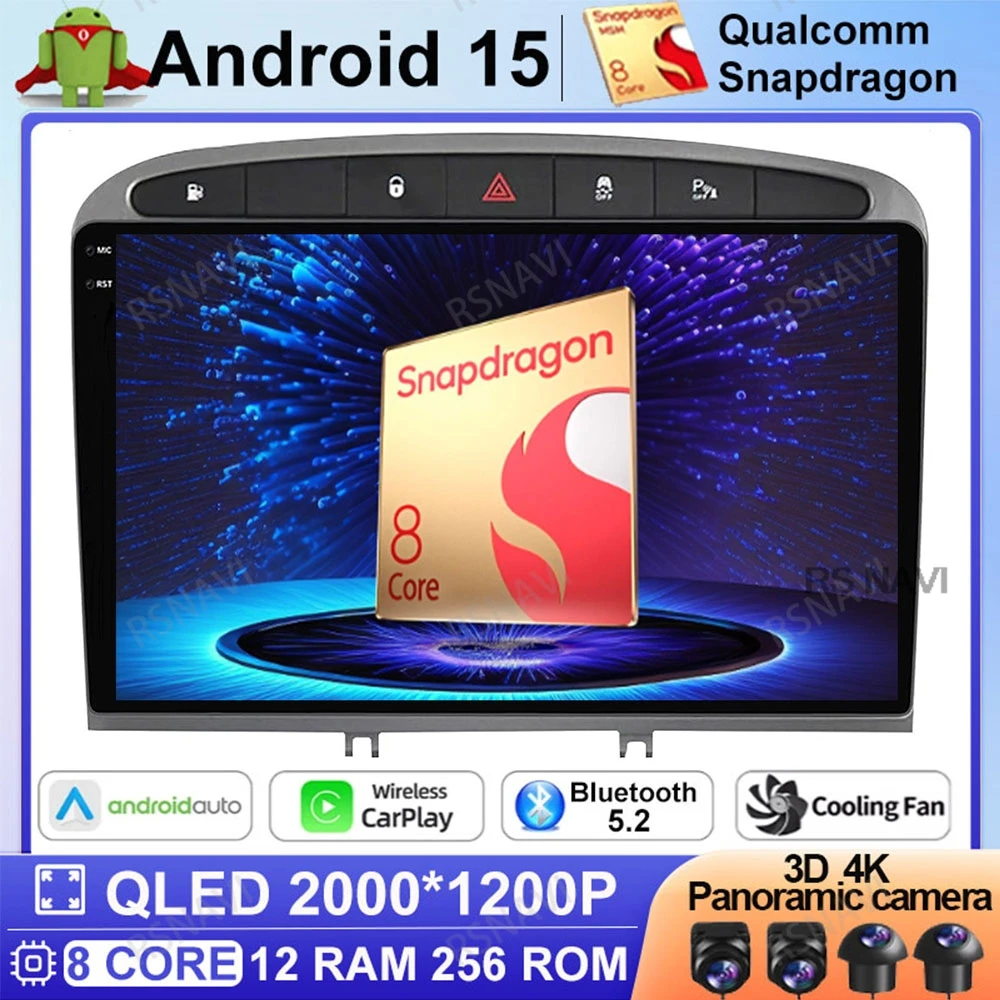 Android 15 Car Radio For Peugeot 408 308 308SW Wireless Carplay Auto Viedo Player Stereo Head Unit Qualcomm DSP Multimedia GPS
Android 15 Car Radio For Peugeot 408 308 308SW Wireless Carplay Auto Viedo Player Stereo Head Unit Qualcomm DSP Multimedia GPS