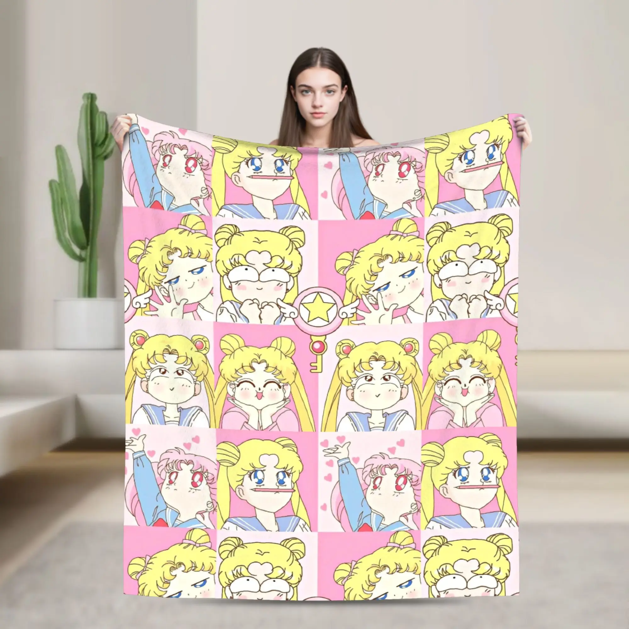 Anime S-Sailors M-Moons Blanket Fleece Decoration Breathable Soft Throw Blankets for Sofa Office Bedding Throws
Anime S-Sailors M-Moons Blanket Fleece Decoration Breathable Soft Throw Blankets for Sofa Office Bedding Throws