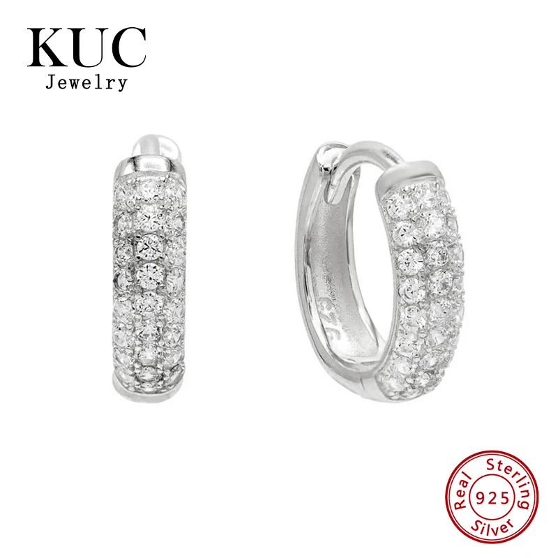 925 Sterling Silver Earrings Original Certificate Zircon Circle Ear Clip Earrings For Women Factory Direct Sales
925 Sterling Silver Earrings Original Certificate Zircon Circle Ear Clip Earrings For Women Factory Direct Sales
