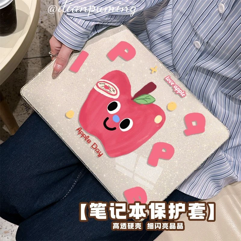 Creative Apple Glitter Laptop Case For Macbook Neo New Air Pro 13 14 15 16 M1 M2 M3 M4 M5 Chip For MacBook Hard Protective Cover
Creative Apple Glitter Laptop Case For Macbook Neo New Air Pro 13 14 15 16 M1 M2 M3 M4 M5 Chip For MacBook Hard Protective Cover