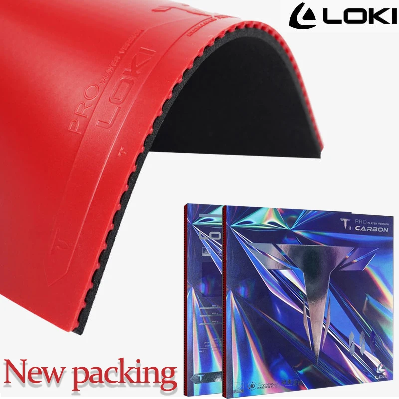 LOKI T3 Table Tennis Rubber Sheet Pimples-in Hard Non-sticky Pingpong Rubber for Fast Attack with ITTF Approved Carbon Sponge
LOKI T3 Table Tennis Rubber Sheet Pimples-in Hard Non-sticky Pingpong Rubber for Fast Attack with ITTF Approved Carbon Sponge