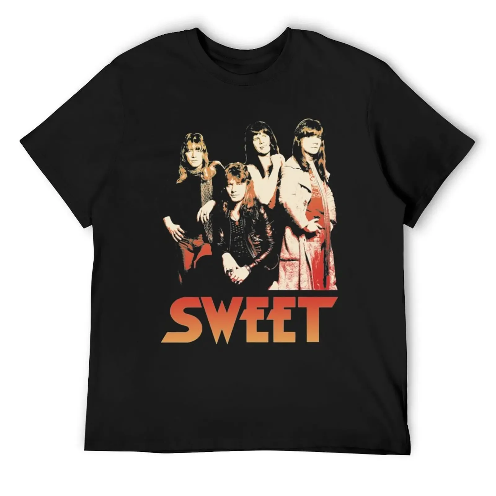 The Sweet Glam Rock Relaxed Fit T-Shirt football t shirt anime t shirts affliction shirts cute tops Men's t-shirt
The Sweet Glam Rock Relaxed Fit T-Shirt football t shirt anime t shirts affliction shirts cute tops Men's t-shirt