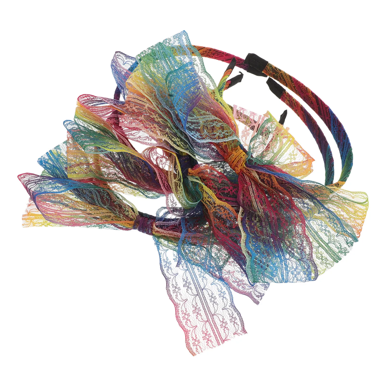 4Pcs Bow Headbands Retro 80S Lace Huge Bowknot Hair Hoops Neon Lace Bow Hair Accessories Party Themed Event Vintage Hairbands
4Pcs Bow Headbands Retro 80S Lace Huge Bowknot Hair Hoops Neon Lace Bow Hair Accessories Party Themed Event Vintage Hairbands