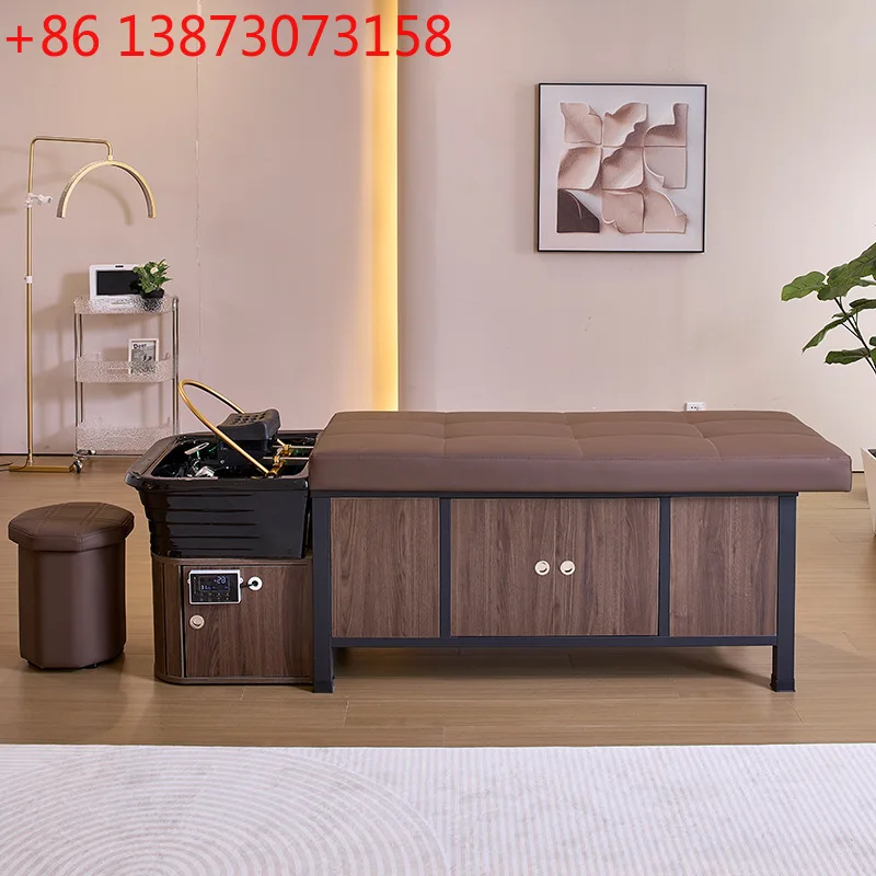 Thai head therapy shampoo bed fumigation water circulation barber salon hair salon beauty salon stainless steel therapy special
Thai head therapy shampoo bed fumigation water circulation barber salon hair salon beauty salon stainless steel therapy special