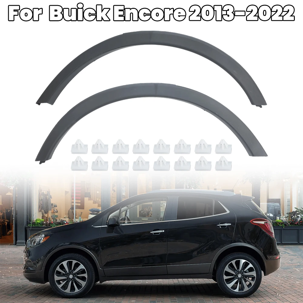 Rear Wheel Eyebrow Mudguard for Buick Encore 2013-2022 Fender Flare Replacement Wheel Arch Trim Molding Exterior Car Accessories
Rear Wheel Eyebrow Mudguard for Buick Encore 2013-2022 Fender Flare Replacement Wheel Arch Trim Molding Exterior Car Accessories