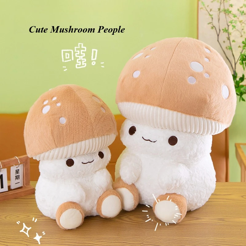 New Soft Cartoon Mushroom Plush Vegetable Toy Fluffy Stuffed Hug Pillow Realistic Natural Plant Baby Doll Comfort Birthday Gift
New Soft Cartoon Mushroom Plush Vegetable Toy Fluffy Stuffed Hug Pillow Realistic Natural Plant Baby Doll Comfort Birthday Gift
