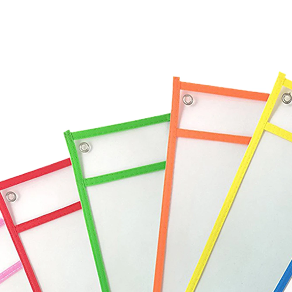 10pcs Dry Erase File Pockets Waterproof Pvc Document Pouches Clear Reusable School Stationery Assorted Colors For Office Study
10pcs Dry Erase File Pockets Waterproof Pvc Document Pouches Clear Reusable School Stationery Assorted Colors For Office Study
