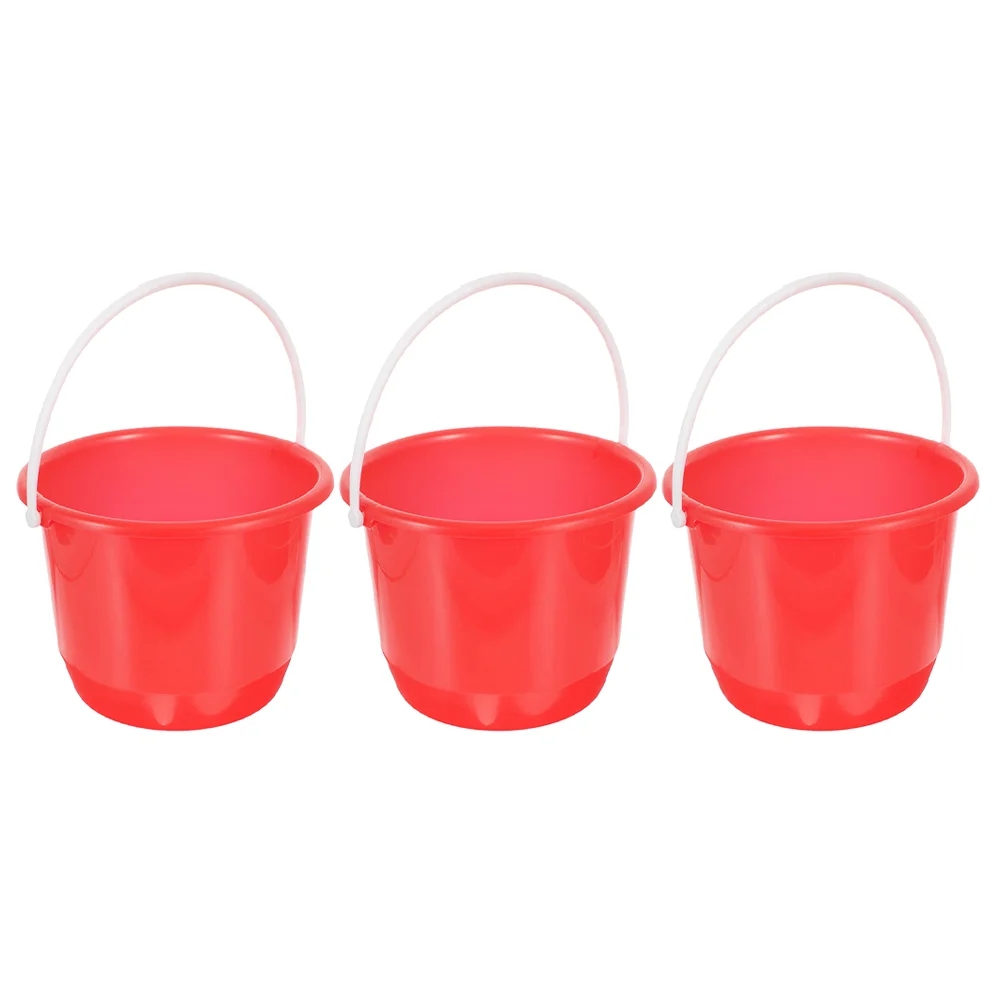 3pcs Multi-Purpose Water Bucket Large Capacity Water Bucket Convenient Water Bucket Car Wash Bucket Plastic Pail Cleaning Bucket
3pcs Multi-Purpose Water Bucket Large Capacity Water Bucket Convenient Water Bucket Car Wash Bucket Plastic Pail Cleaning Bucket