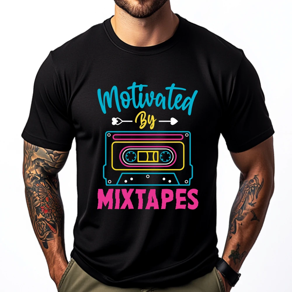Motivated Mixtapes Music Cassette Collectors Nostalgia XS Graphic T Shirts Camiseta Masculina Memorial Day
Motivated Mixtapes Music Cassette Collectors Nostalgia XS Graphic T Shirts Camiseta Masculina Memorial Day
