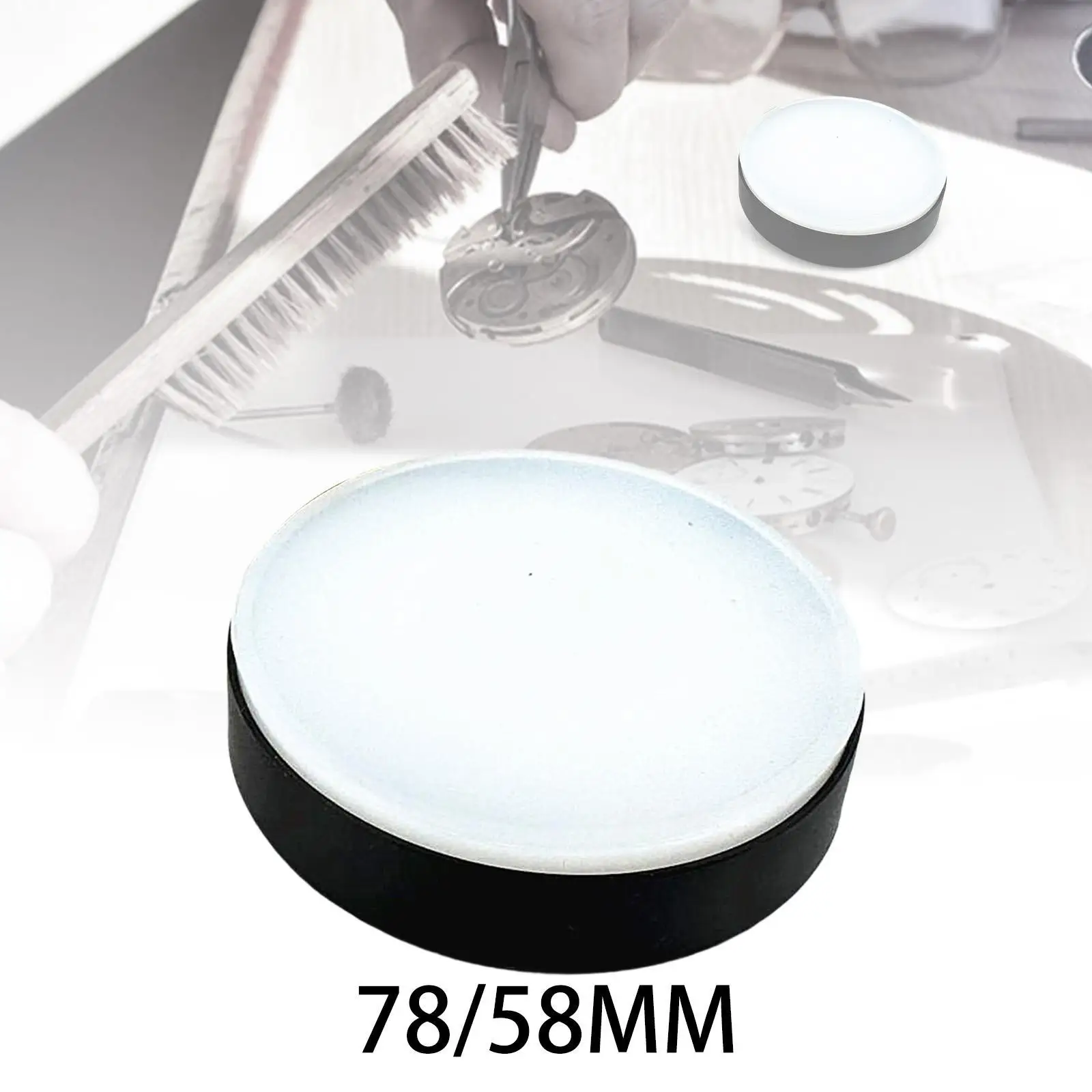 Круглая подушка для защиты корпуса часов и инструмента для поддержки механизма
Круглая подушка для защиты корпуса часов и инструмента для поддержки механизма