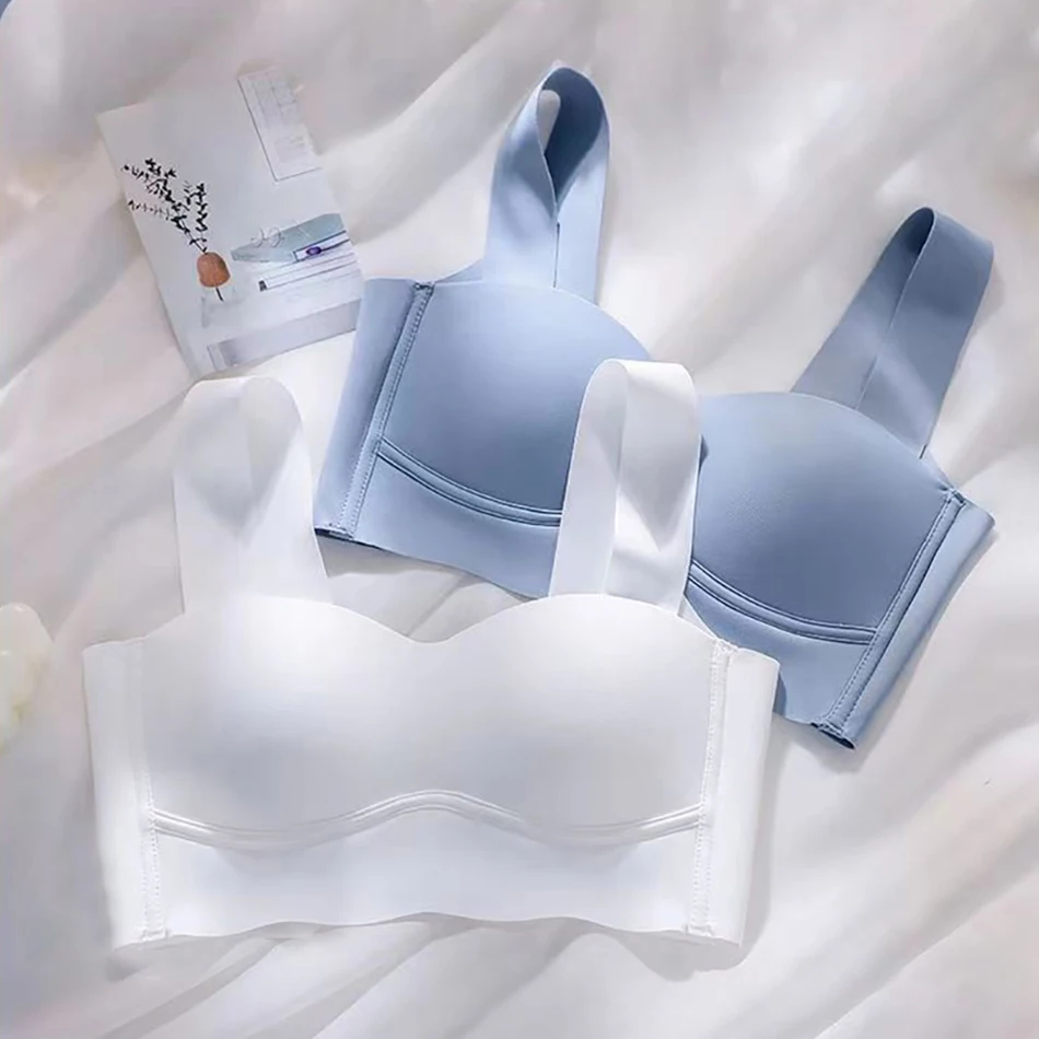 High Quality Seamless Solid Color Sports Bra Wireless Push Up Small Bust No Trace Daily casual Fashionable and Versatile Bras
High Quality Seamless Solid Color Sports Bra Wireless Push Up Small Bust No Trace Daily casual Fashionable and Versatile Bras