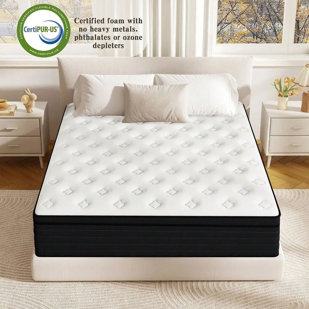 8 10 12 14 Inch Twin Full Queen King Hybrid Mattress Comfortable And Warm Mattress Medium Firm In A Box
8 10 12 14 Inch Twin Full Queen King Hybrid Mattress Comfortable And Warm Mattress Medium Firm In A Box