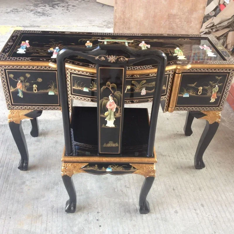 Мебель в китайском стиле, гостиничный стол, комбинированный стул высокого класса
Мебель в китайском стиле, гостиничный стол, комбинированный стул высокого класса