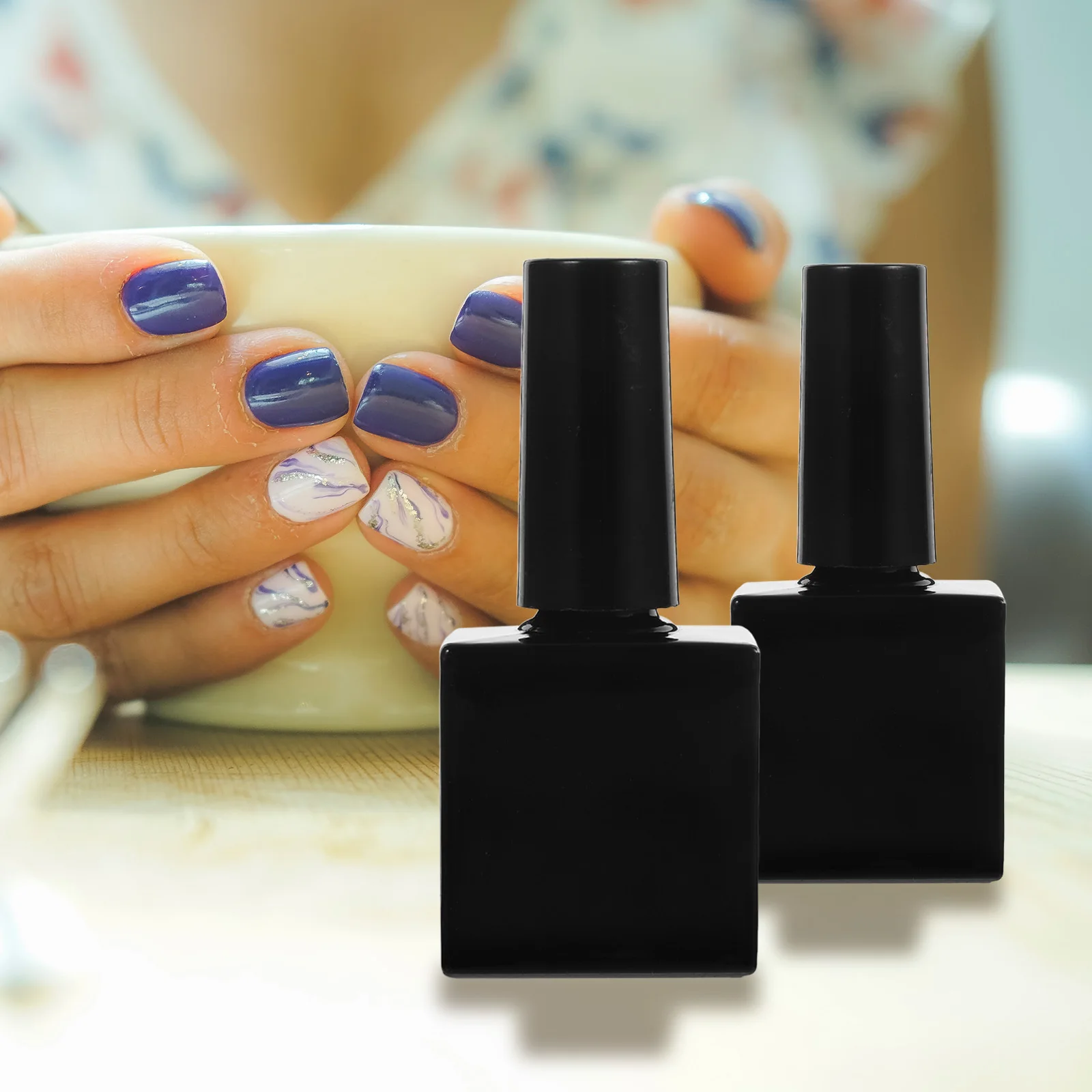 6Pcs Glass Nail Polish Bottles Small Size Refillable Gel Polish Bottles Lightweight Brush for Travel Home Nail Salon
6Pcs Glass Nail Polish Bottles Small Size Refillable Gel Polish Bottles Lightweight Brush for Travel Home Nail Salon