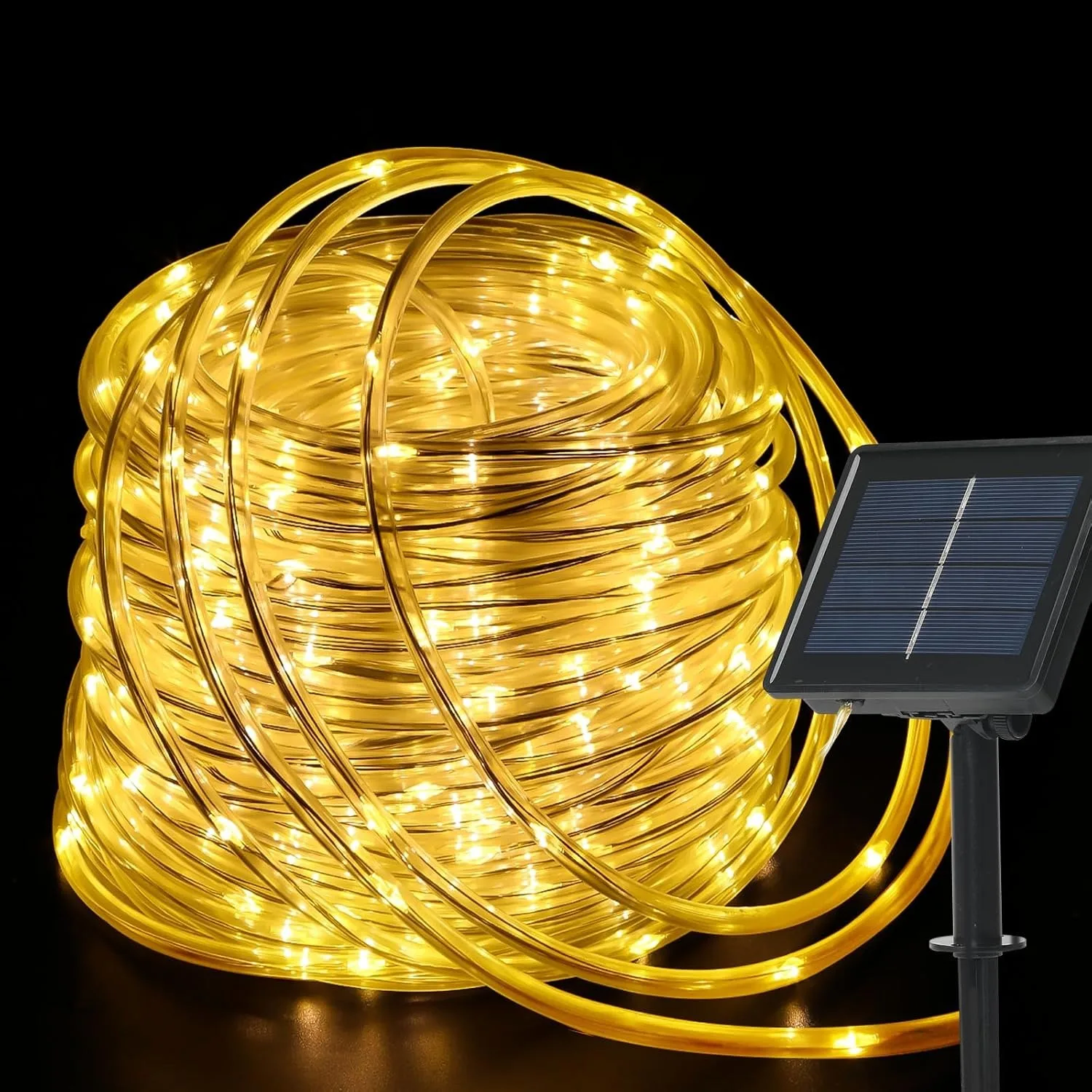 300 LED Solar Rope Light Outdoor 104.99FT Solar String Light Waterproof Solar Powered Trampoline Clear Tube Pool Light for Fence
300 LED Solar Rope Light Outdoor 104.99FT Solar String Light Waterproof Solar Powered Trampoline Clear Tube Pool Light for Fence