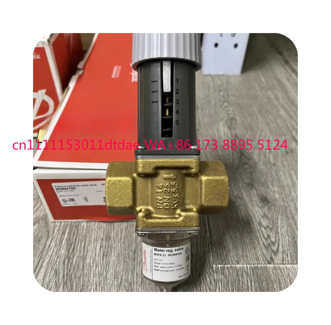 Pressure Operated Water Valve WVFX 25 003N4100 3.5 bar - 16 bar, 5.5 m³/h
Pressure Operated Water Valve WVFX 25 003N4100 3.5 bar - 16 bar, 5.5 m³/h