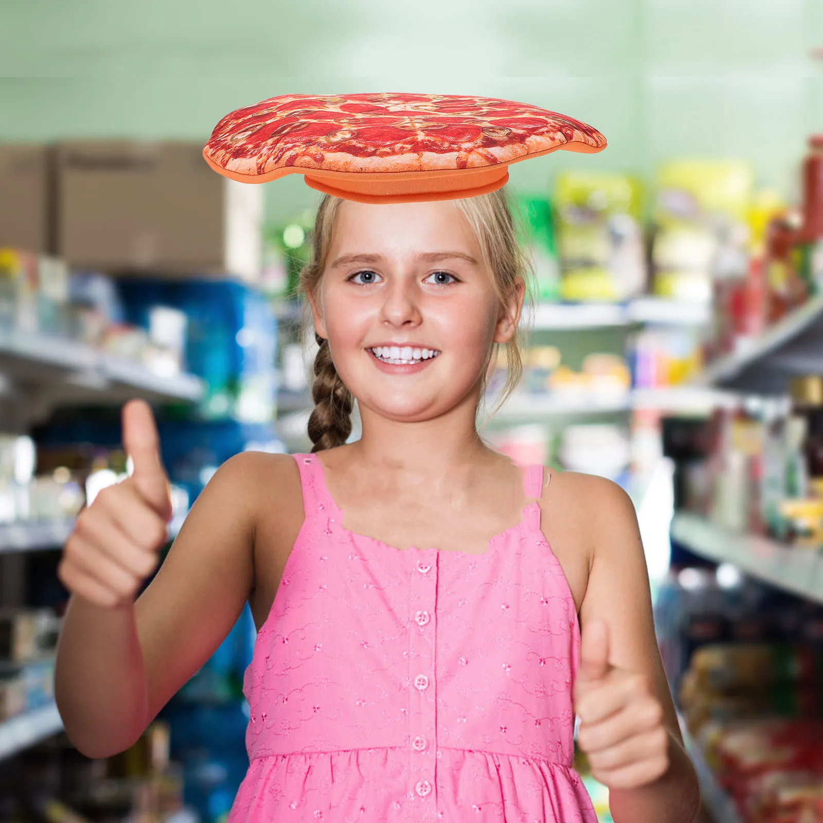 Pizza Hat Funny Headwear Party Carnival Hats Costume Novelty Cosplay Accessories Pizza Shaped Decorative Hat Halloween 
Pizza Hat Funny Headwear Party Carnival Hats Costume Novelty Cosplay Accessories Pizza Shaped Decorative Hat Halloween