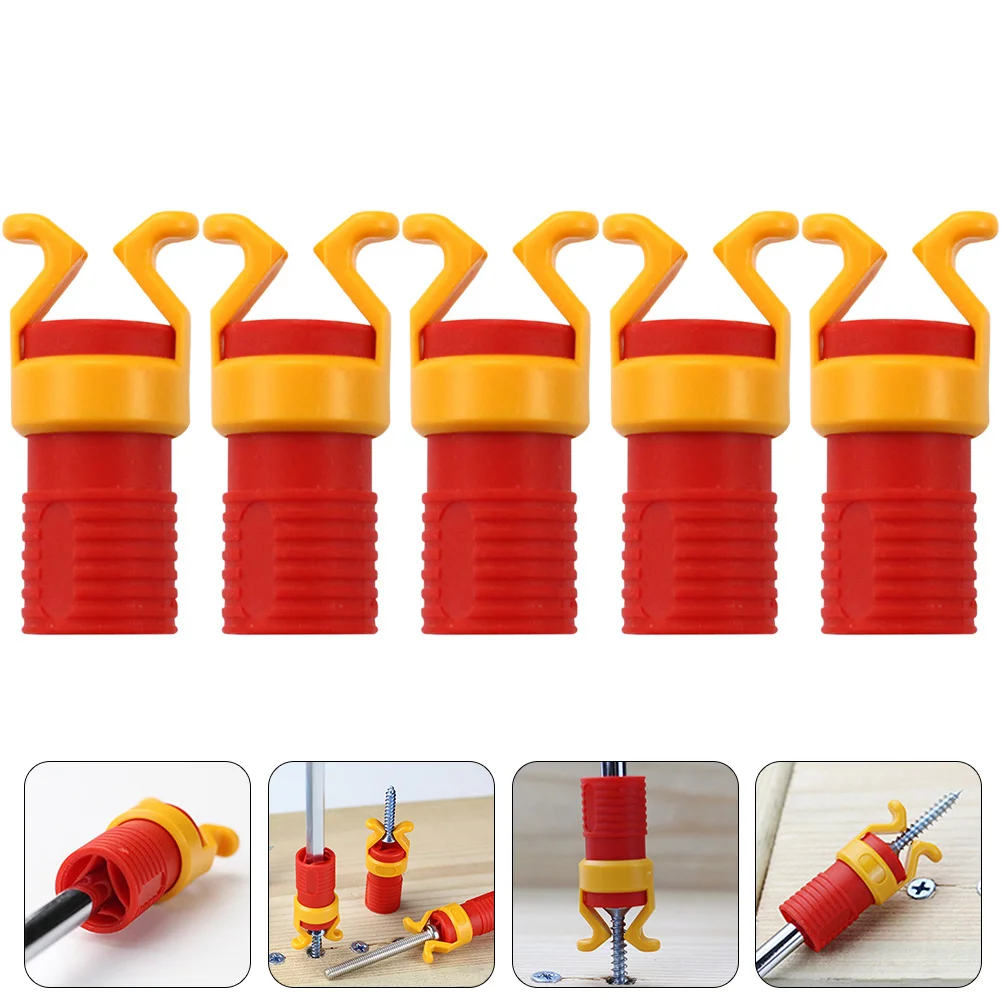 5 Pcs Screw Holder Magnet Trays ABS Ratchet Woodworking Tool Prevent Skewing Short Screws Easy Use Save Time Effort Sturdy
5 Pcs Screw Holder Magnet Trays ABS Ratchet Woodworking Tool Prevent Skewing Short Screws Easy Use Save Time Effort Sturdy