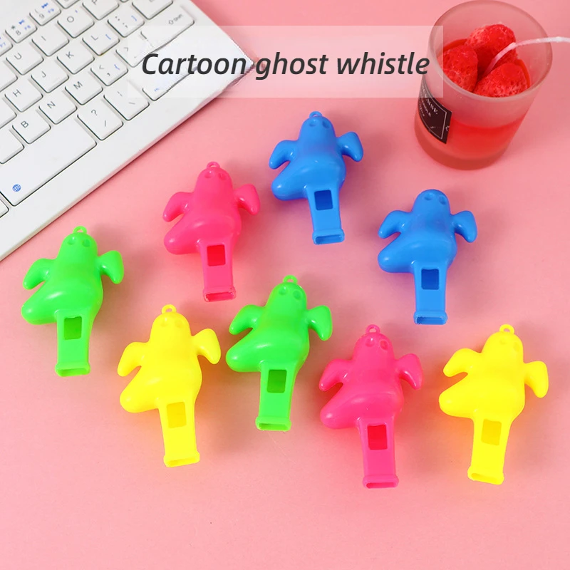 Cartoon plastic ghost whistle children's toys colorful cheering Halloween Easter fan cheering gift
Cartoon plastic ghost whistle children's toys colorful cheering Halloween Easter fan cheering gift
