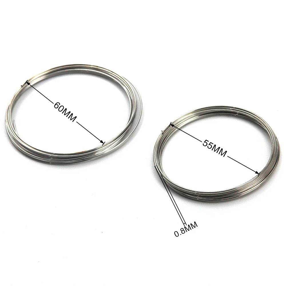10 Loops Metal Wire Memory Steel Wire for Jewelry Making DIY Beading Bracelet Earrings Bangles Necklace Accessories
10 Loops Metal Wire Memory Steel Wire for Jewelry Making DIY Beading Bracelet Earrings Bangles Necklace Accessories