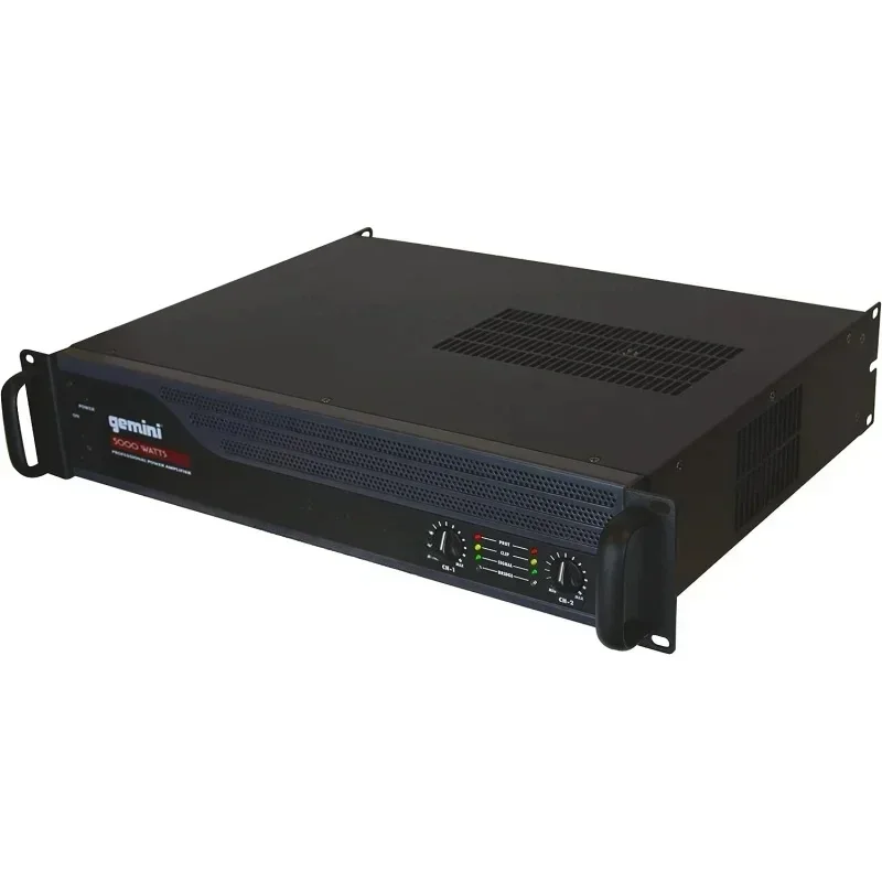5000 Class AB 2X 550W Professional-Grade DJ Amplifier - Power Amplifiers for Live Sound, Rack Mount Design, Per
5000 Class AB 2X 550W Professional-Grade DJ Amplifier - Power Amplifiers for Live Sound, Rack Mount Design, Per