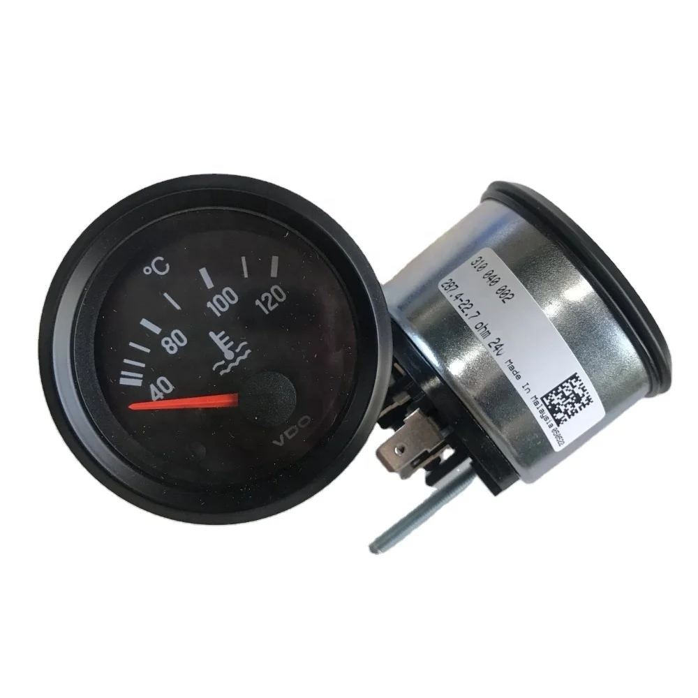 VDO Water Temperature Gauge 310 040 002 Coolant Temperature 310040002 120°C 52mm 24V 310 040 002
VDO Water Temperature Gauge 310 040 002 Coolant Temperature 310040002 120°C 52mm 24V 310 040 002