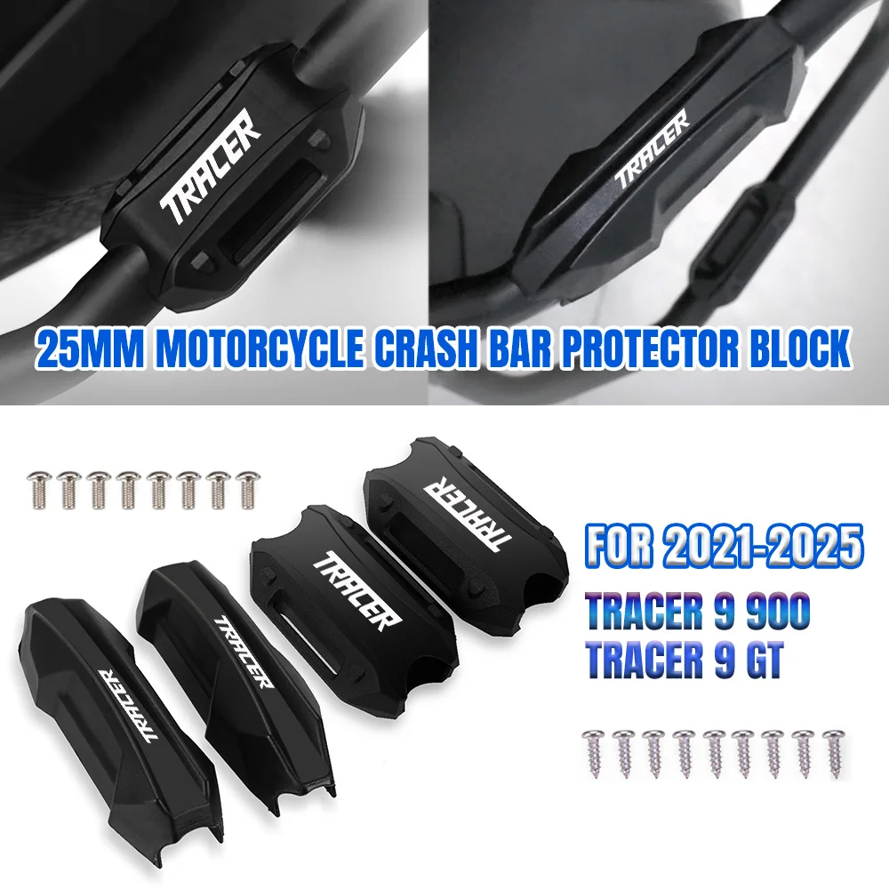 Motorcycle Bumper Engine Guard 25MM Protection Block Crash Bar Decorative For YAMAHA tracer 9 900 TRACER9 TRACER 9 GT 2021 -2025
Motorcycle Bumper Engine Guard 25MM Protection Block Crash Bar Decorative For YAMAHA tracer 9 900 TRACER9 TRACER 9 GT 2021 -2025