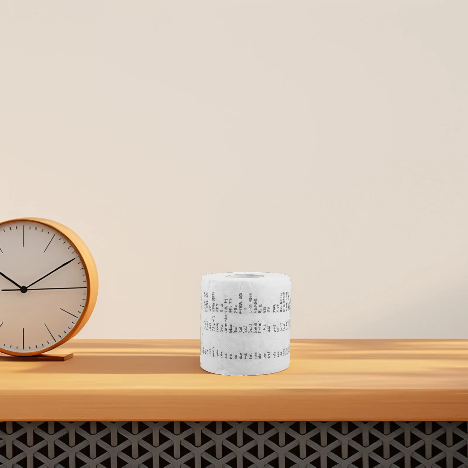 English Word Toilet Paper Roll Phonetic Transcription Learning Aid for Children Fun Bathroom Activity Game Ideal for Kids
English Word Toilet Paper Roll Phonetic Transcription Learning Aid for Children Fun Bathroom Activity Game Ideal for Kids