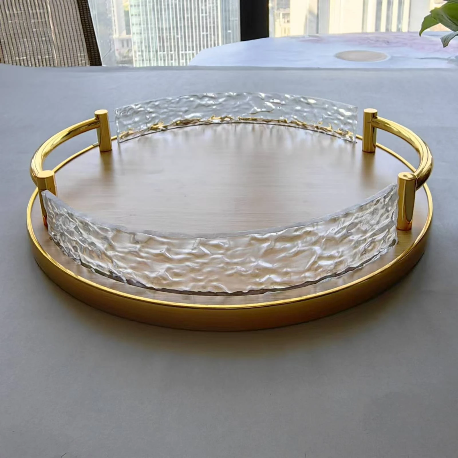 3 Pieces Bamboo Serving Tray Decorative Double-Handle Tray Home Decor Item Multi-Functional Stackable
3 Pieces Bamboo Serving Tray Decorative Double-Handle Tray Home Decor Item Multi-Functional Stackable