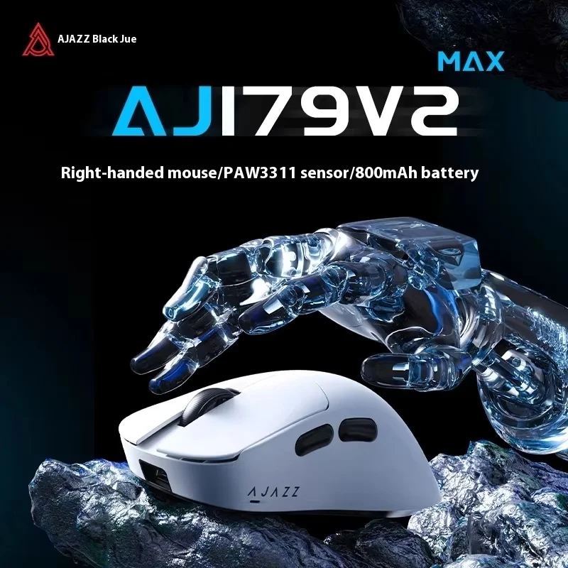 Беспроводная мышь AJAZZ Aj179v2, трехрежимная, для киберспорта, легкая, трехрежимная, Bluetooth, 12000 точек на дюйм, датчик Paw3311, компьютерная периферия
Беспроводная мышь AJAZZ Aj179v2, трехрежимная, для киберспорта, легкая, трехрежимная, Bluetooth, 12000 точек на дюйм, датчик Paw3311, компьютерная периферия