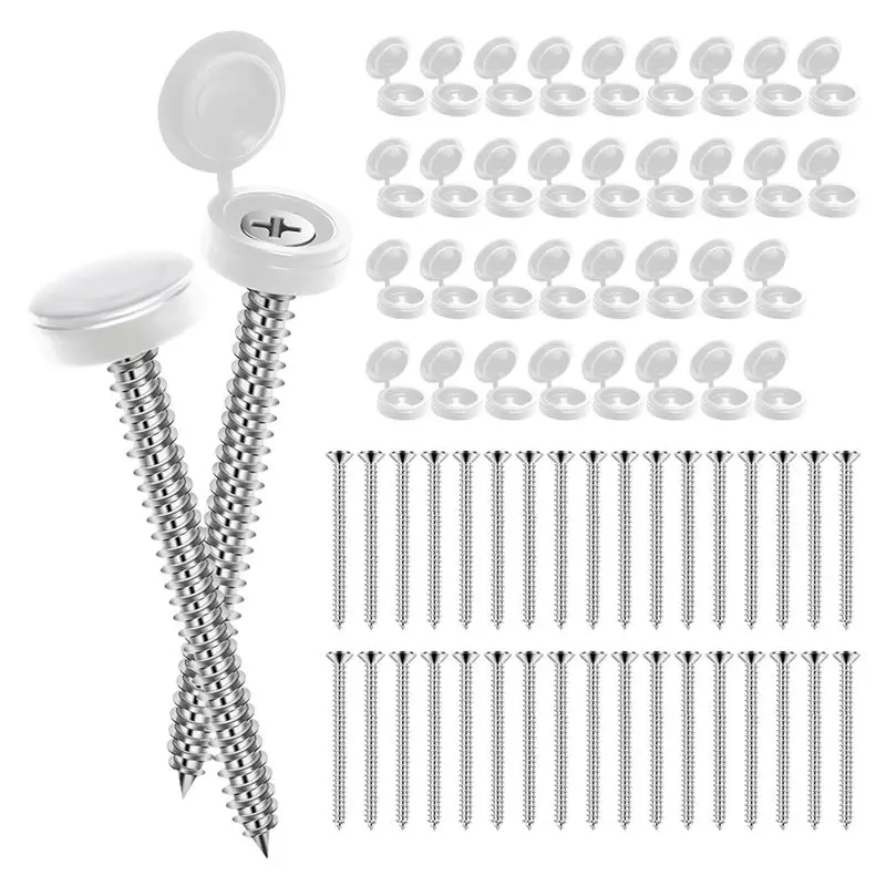 B50C 36 Pcs 8 X 3 Inch Shutter Screws With Caps Shutter Fasteners For Windows, Outside Shutters Exterior And Cap
B50C 36 Pcs 8 X 3 Inch Shutter Screws With Caps Shutter Fasteners For Windows, Outside Shutters Exterior And Cap