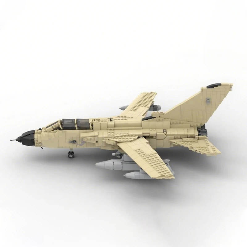 NEW 1260PCS MOC Creative Model Panavia Tornado GR1 DIY Assembly Building Blocks Display Birthday Gift Collectible Collection Set
NEW 1260PCS MOC Creative Model Panavia Tornado GR1 DIY Assembly Building Blocks Display Birthday Gift Collectible Collection Set