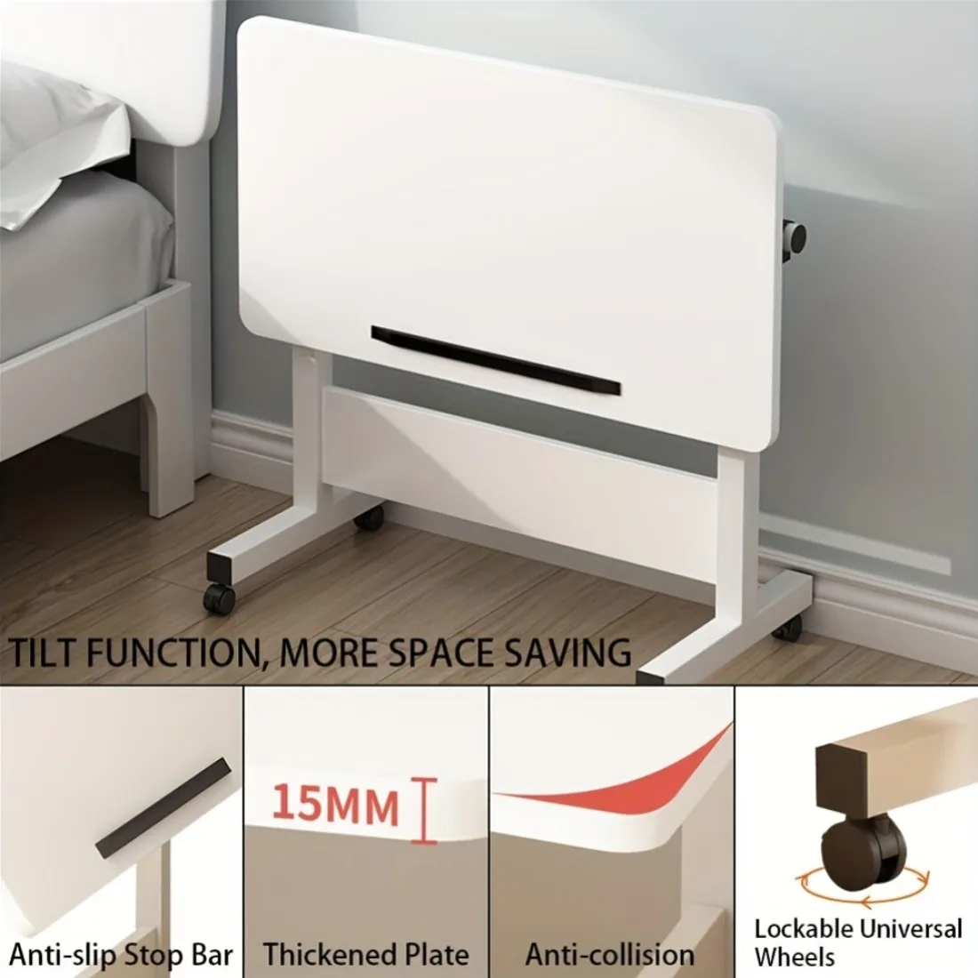 Ручной стол GAOMON с колесиками — регулируемая высота, деревянная столешница, мощность не требуется для домашнего офиса
Ручной стол GAOMON с колесиками — регулируемая высота, деревянная столешница, мощность не требуется для домашнего офиса