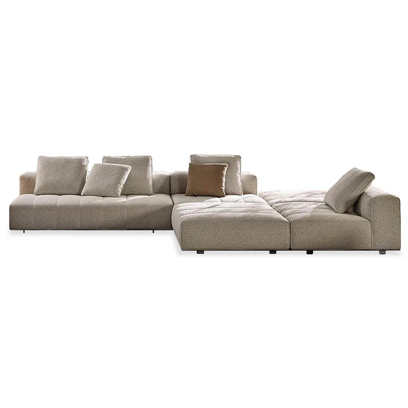Italian light luxury lamb wool good people fabric sofa home all leather living room large flat-floor villa
Italian light luxury lamb wool good people fabric sofa home all leather living room large flat-floor villa