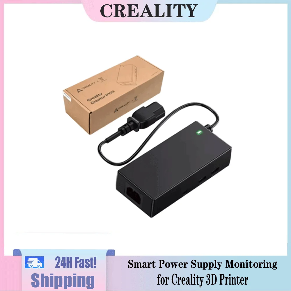 Creality Creator PWR Smart Power Supply for 3D Printer with Real-Time Monitoring And Auto Shutdown Feature Smart Protection
Creality Creator PWR Smart Power Supply for 3D Printer with Real-Time Monitoring And Auto Shutdown Feature Smart Protection
