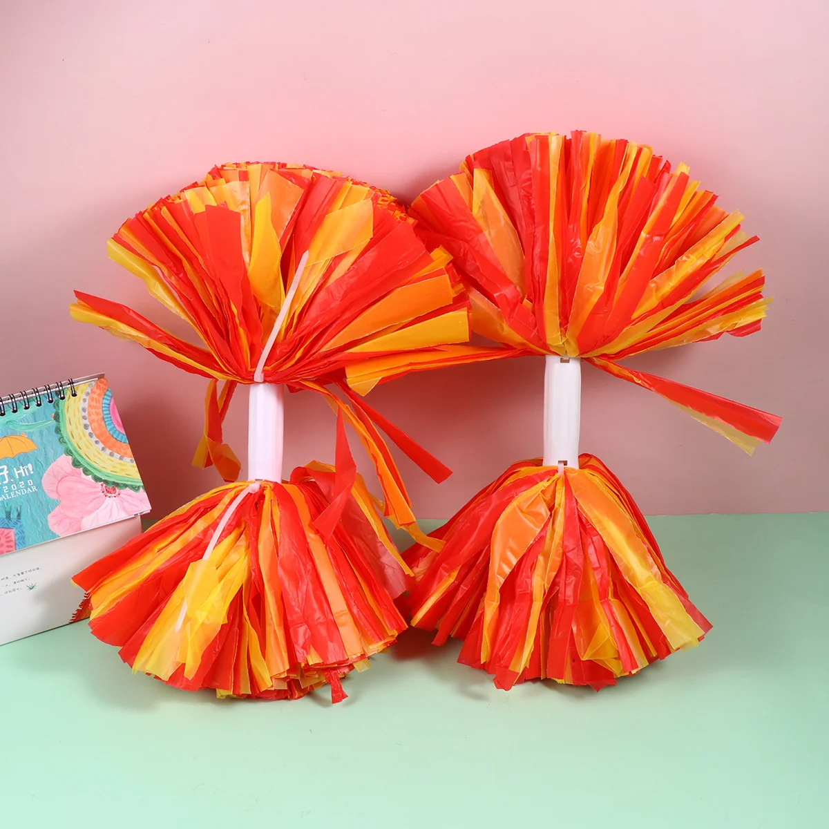 1 Pair Colorful Flower Pom Poms Bright Lightweight Plastic Cheerleader Props With Handle For Sports Events Kids Competition Team
1 Pair Colorful Flower Pom Poms Bright Lightweight Plastic Cheerleader Props With Handle For Sports Events Kids Competition Team