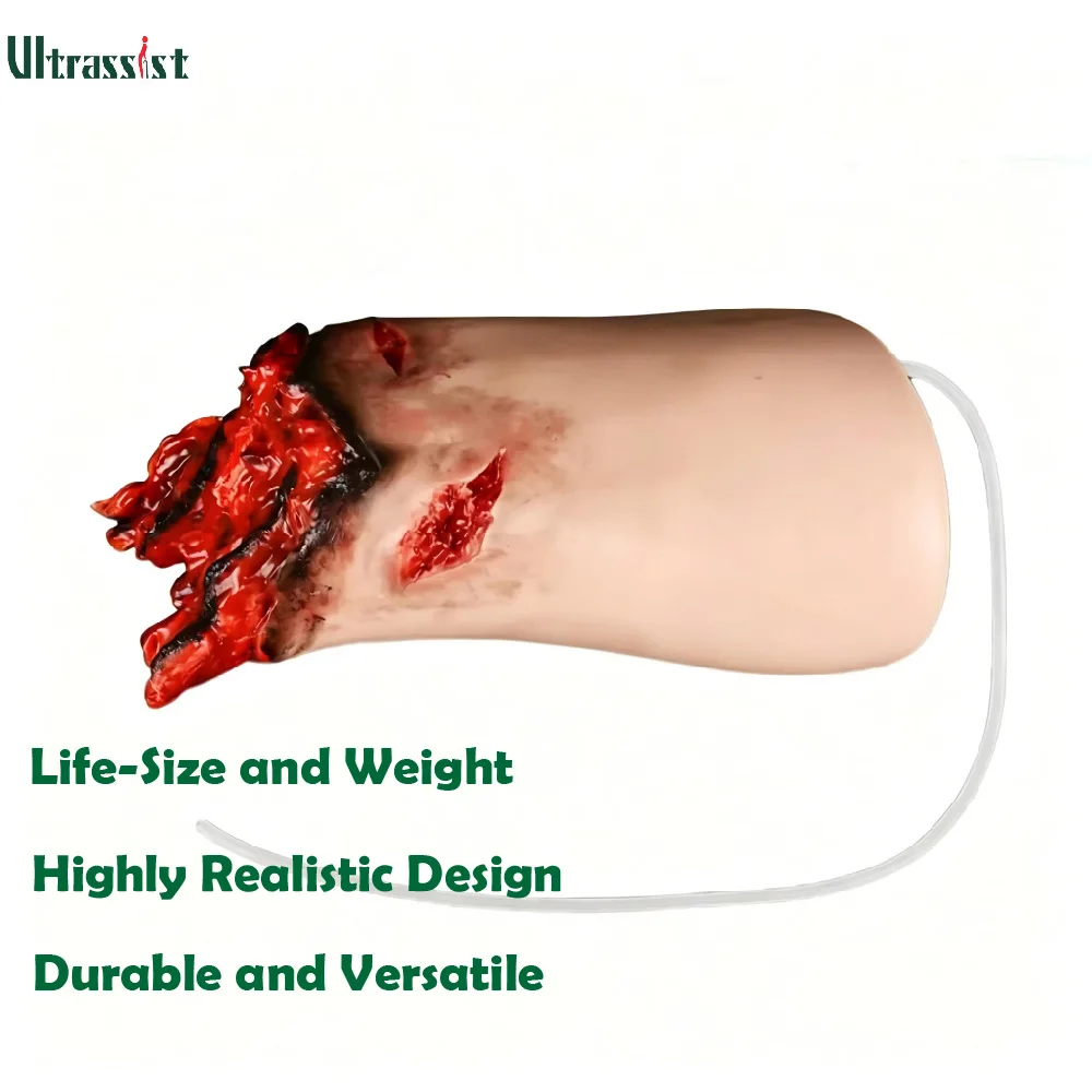 Ultrassist Tourniquet Wound Packing Thigh Trainer Open Wound Practice Hemorrhage Control for Medical Professional Training
Ultrassist Tourniquet Wound Packing Thigh Trainer Open Wound Practice Hemorrhage Control for Medical Professional Training