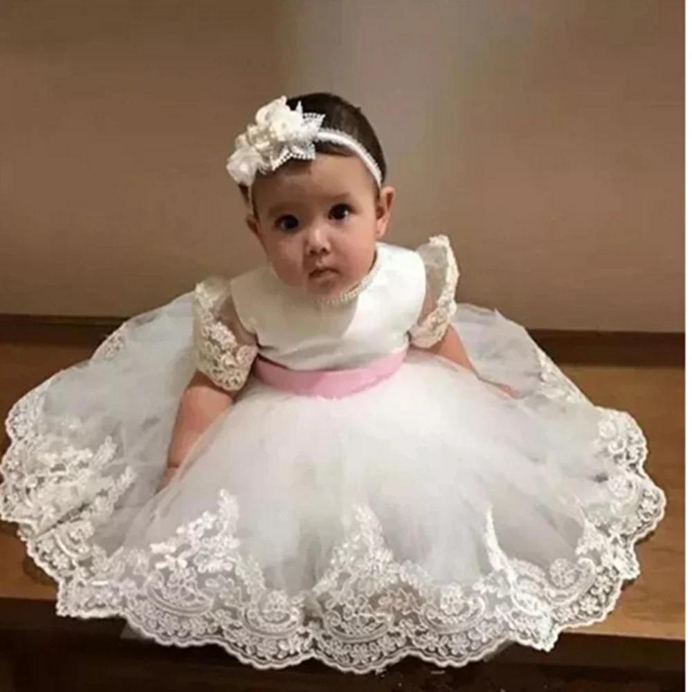 Flower Girl Dresses Bridesmaid Party Pageant Dresses Lace Flower Girls Gowns White First Communion Dress
Flower Girl Dresses Bridesmaid Party Pageant Dresses Lace Flower Girls Gowns White First Communion Dress