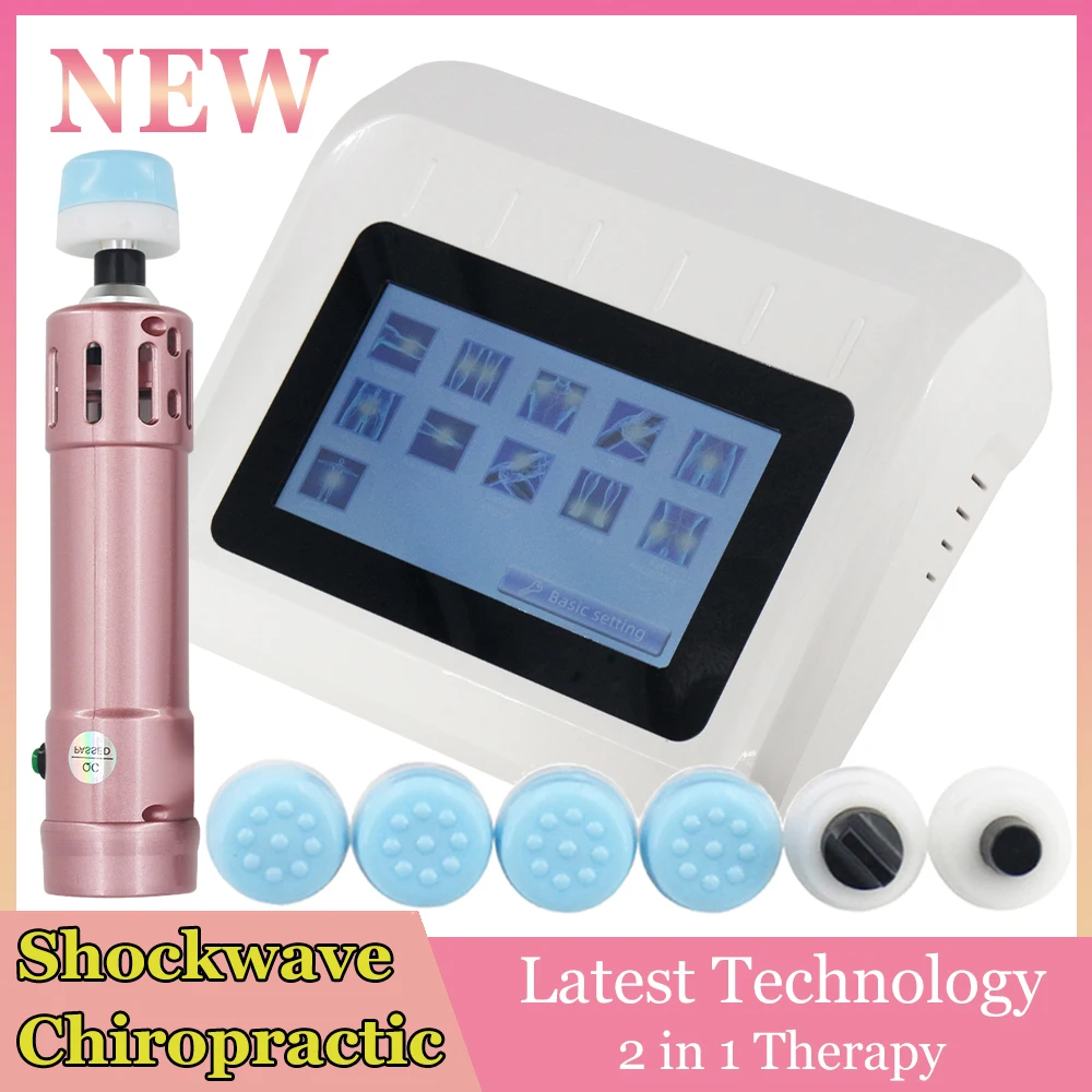 Home Shockwave Therapy Machine Portable Shock Wave Instrument for ED Treatment Muscle Pain Relief 2 in 1 Physiotherapy Massager
Home Shockwave Therapy Machine Portable Shock Wave Instrument for ED Treatment Muscle Pain Relief 2 in 1 Physiotherapy Massager