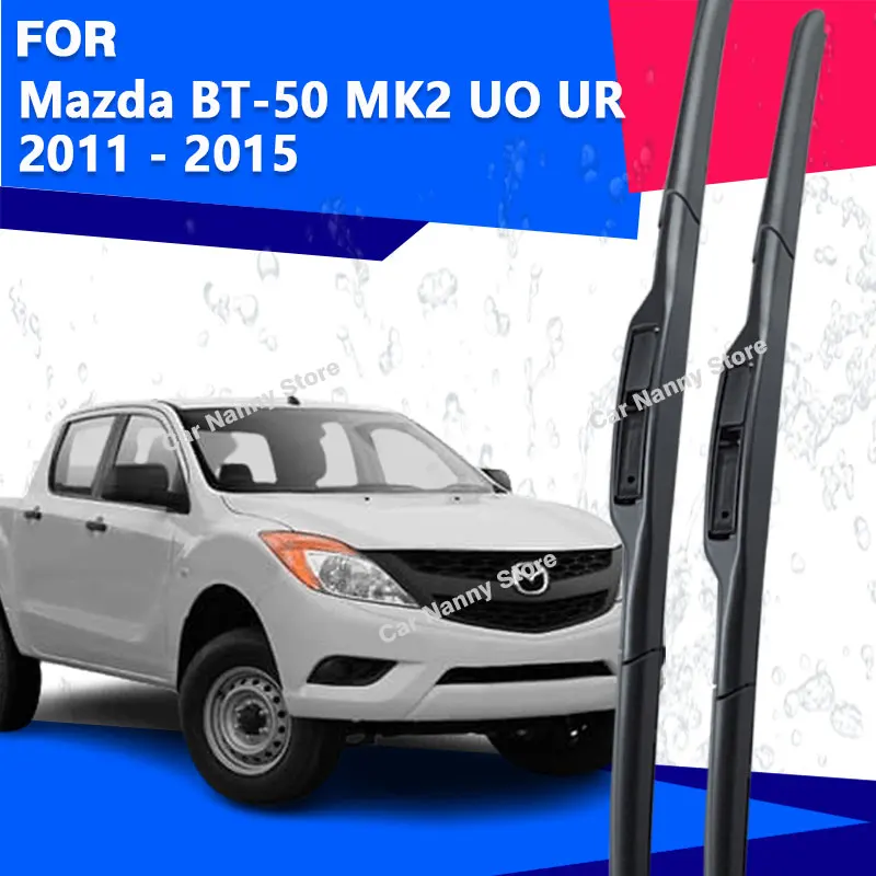 Front Windshield Windscreen Blades for Mazda BT-50 MK2 UO UR 2011 - 2015 Car Wipers Rubber Strip Wiper Soft Rubber 2012 2013
Front Windshield Windscreen Blades for Mazda BT-50 MK2 UO UR 2011 - 2015 Car Wipers Rubber Strip Wiper Soft Rubber 2012 2013