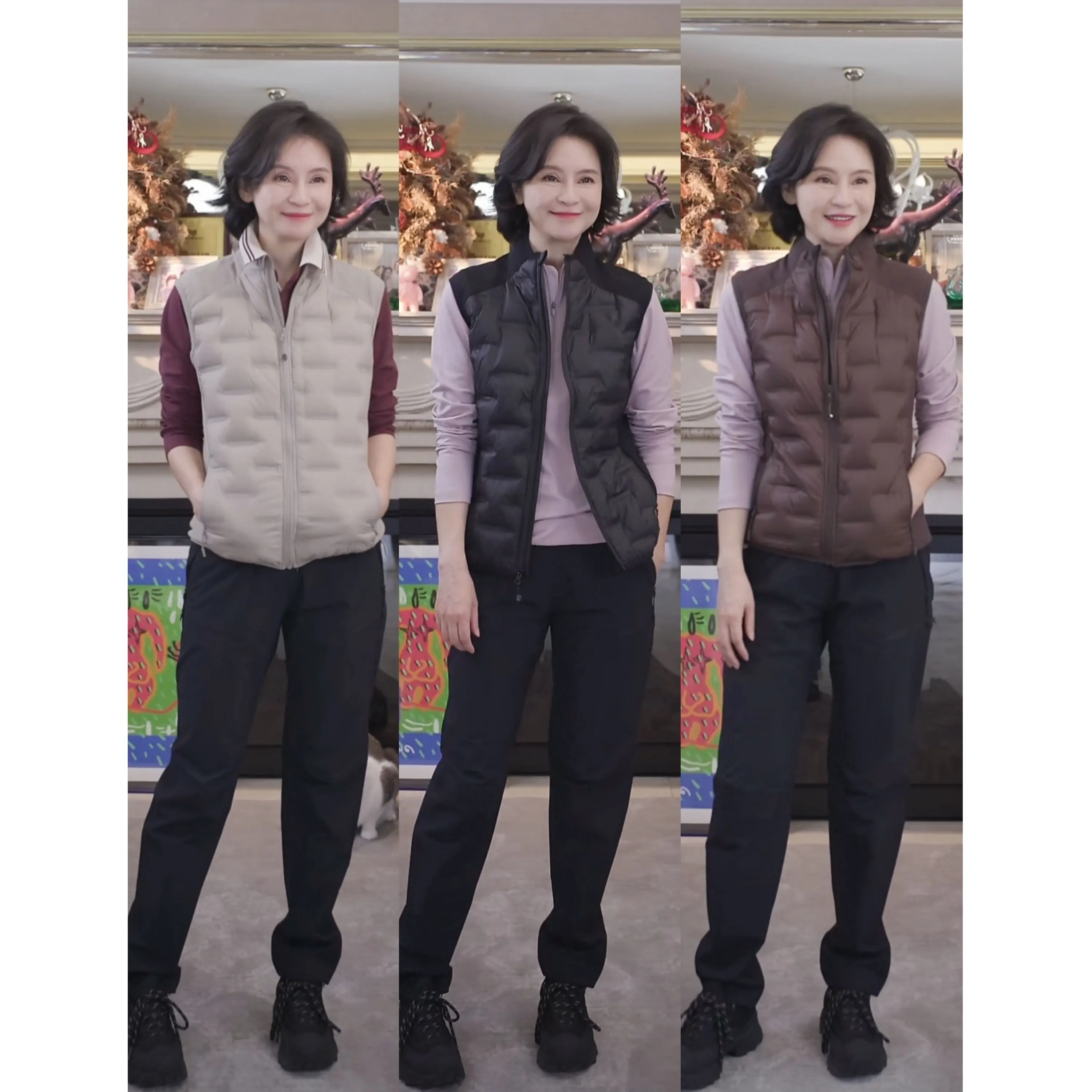 Outdoor Autumn Winter Goose down Vest Active Sports Windbreaker Stand Collar Thi Warm Women's Faion RuienCo. Urban Explorer
Outdoor Autumn Winter Goose down Vest Active Sports Windbreaker Stand Collar Thi Warm Women's Faion RuienCo. Urban Explorer