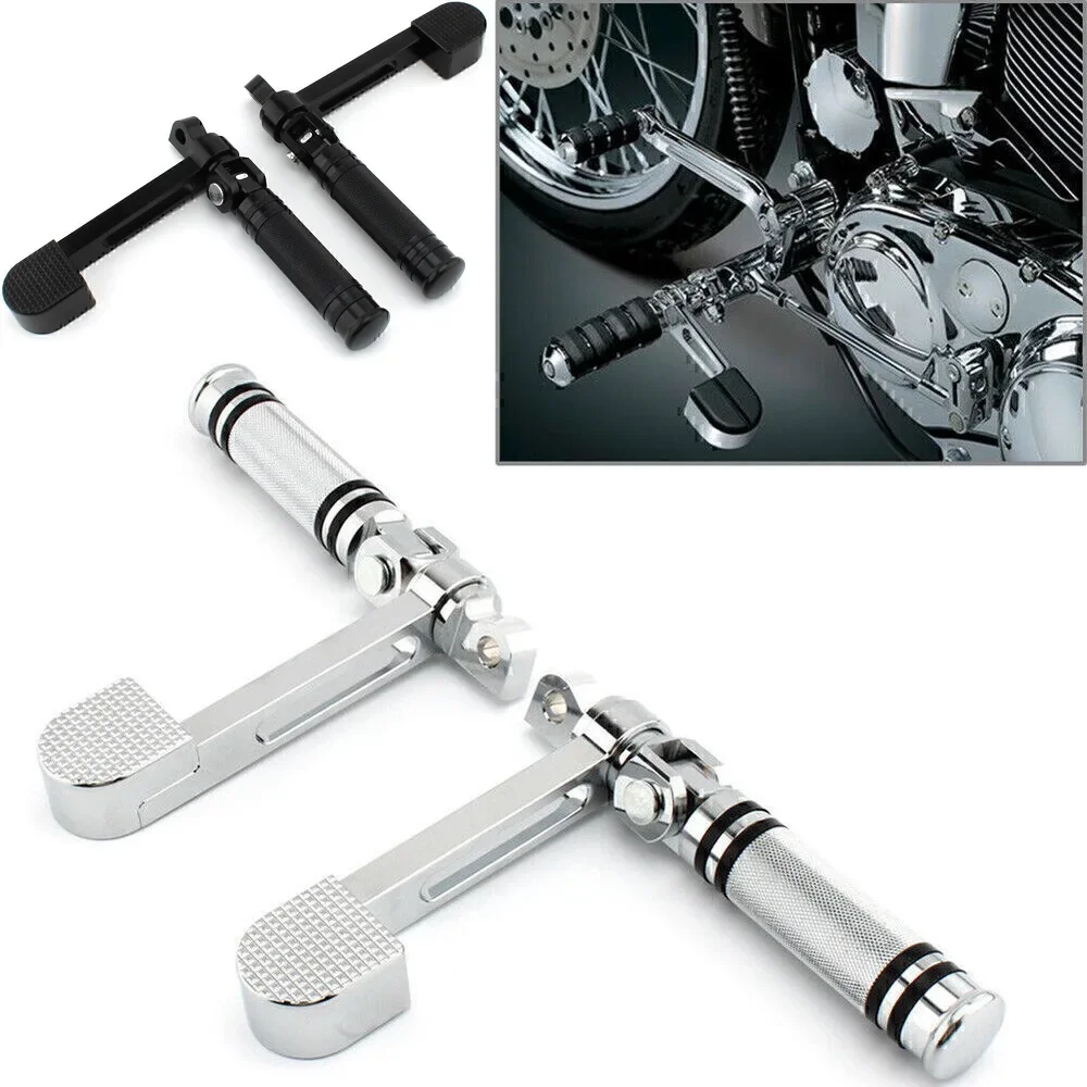 Motorcycle Universal Anti Vibration Stirrup Heel Footpegs Extension Bracket Footrest Extender Male Mount For Harley BMW Indian
Motorcycle Universal Anti Vibration Stirrup Heel Footpegs Extension Bracket Footrest Extender Male Mount For Harley BMW Indian