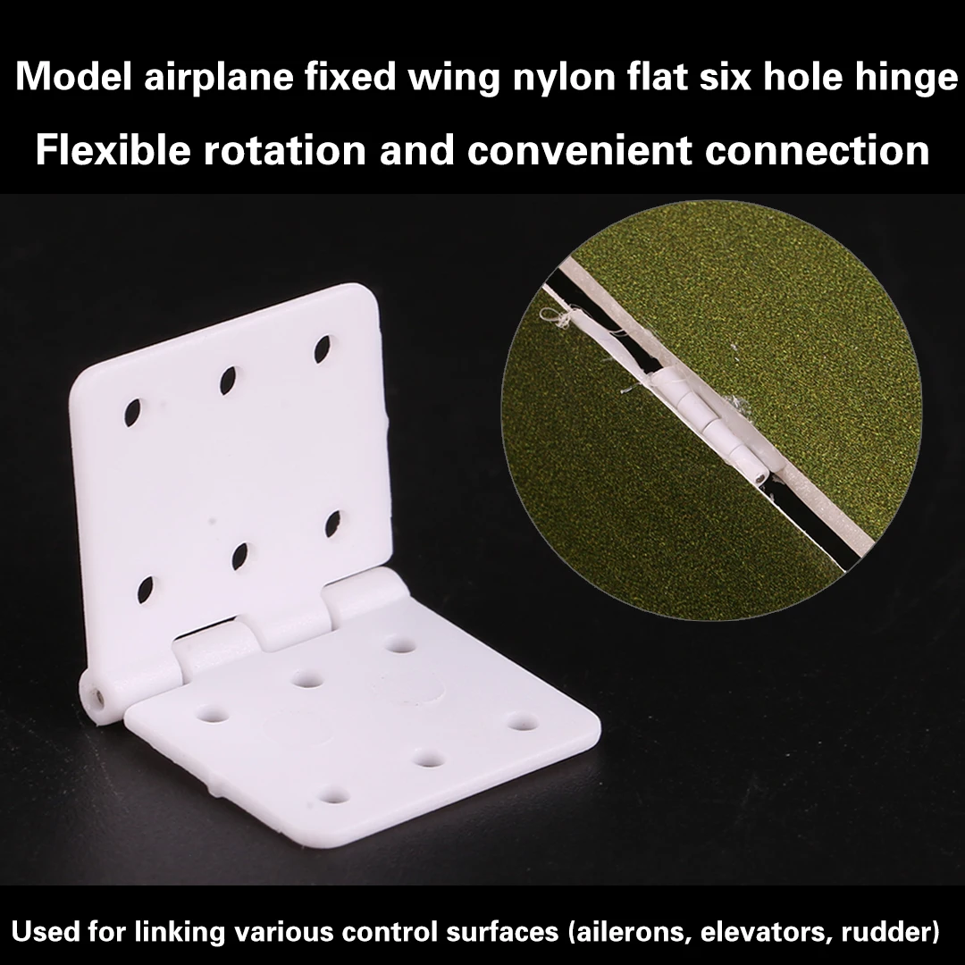 10PCS Plastic Hinge Flat Needle Binder For RC Model Remote Control Aircraft KT Fixed-wing Plane Aileron Hinge Connection DIY
10PCS Plastic Hinge Flat Needle Binder For RC Model Remote Control Aircraft KT Fixed-wing Plane Aileron Hinge Connection DIY