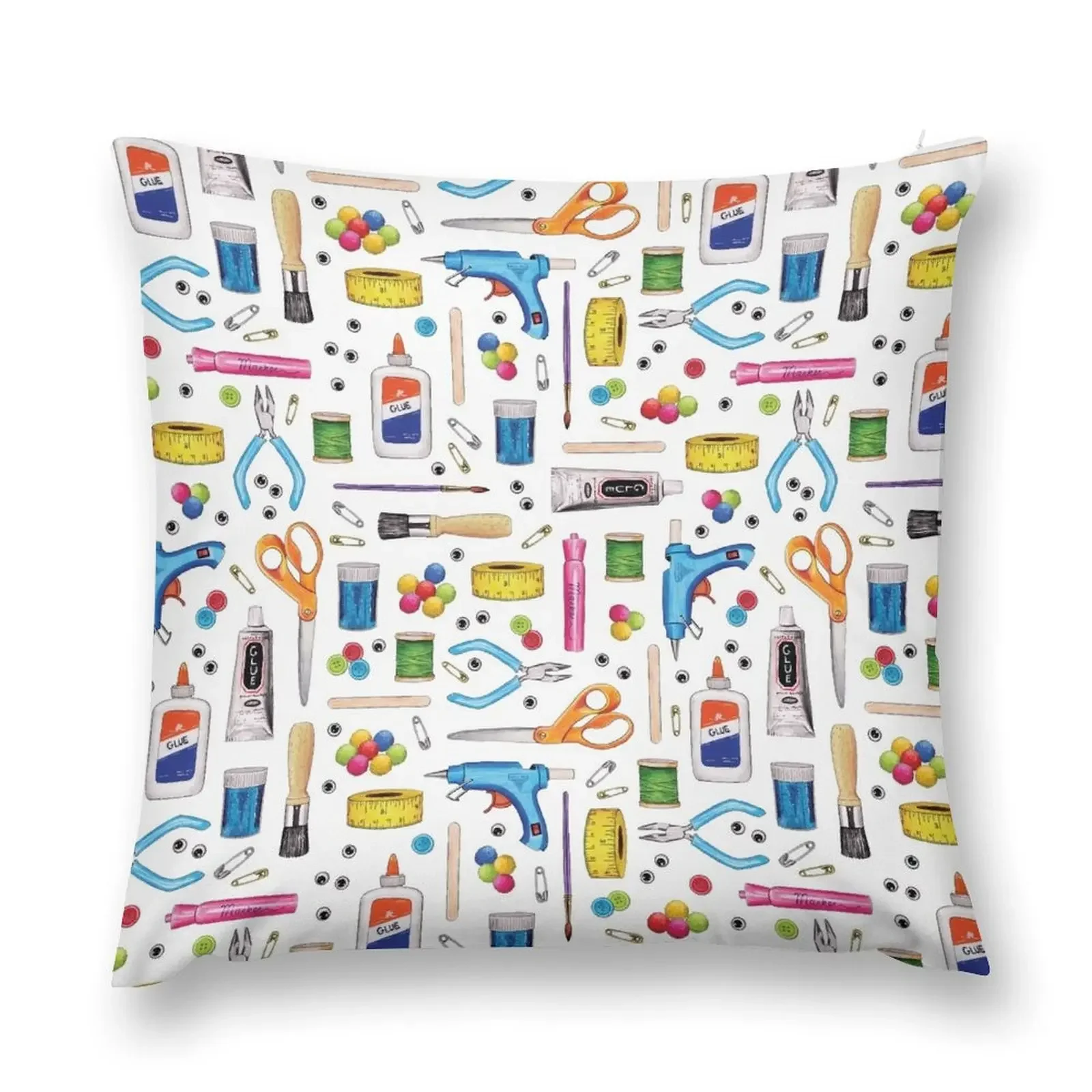 Cute Craft Supplies Pattern Throw Pillow Cushions For Sofa Christmas Pillows Decorative pillow case pillow
Cute Craft Supplies Pattern Throw Pillow Cushions For Sofa Christmas Pillows Decorative pillow case pillow