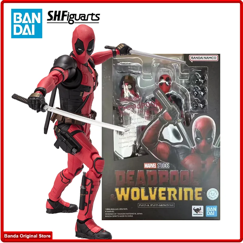 100% Original Bandai S.H.Figuarts Shf Deadpool Deadpool Wolverine Anime Action Collection Figures Model Toys
100% Original Bandai S.H.Figuarts Shf Deadpool Deadpool Wolverine Anime Action Collection Figures Model Toys