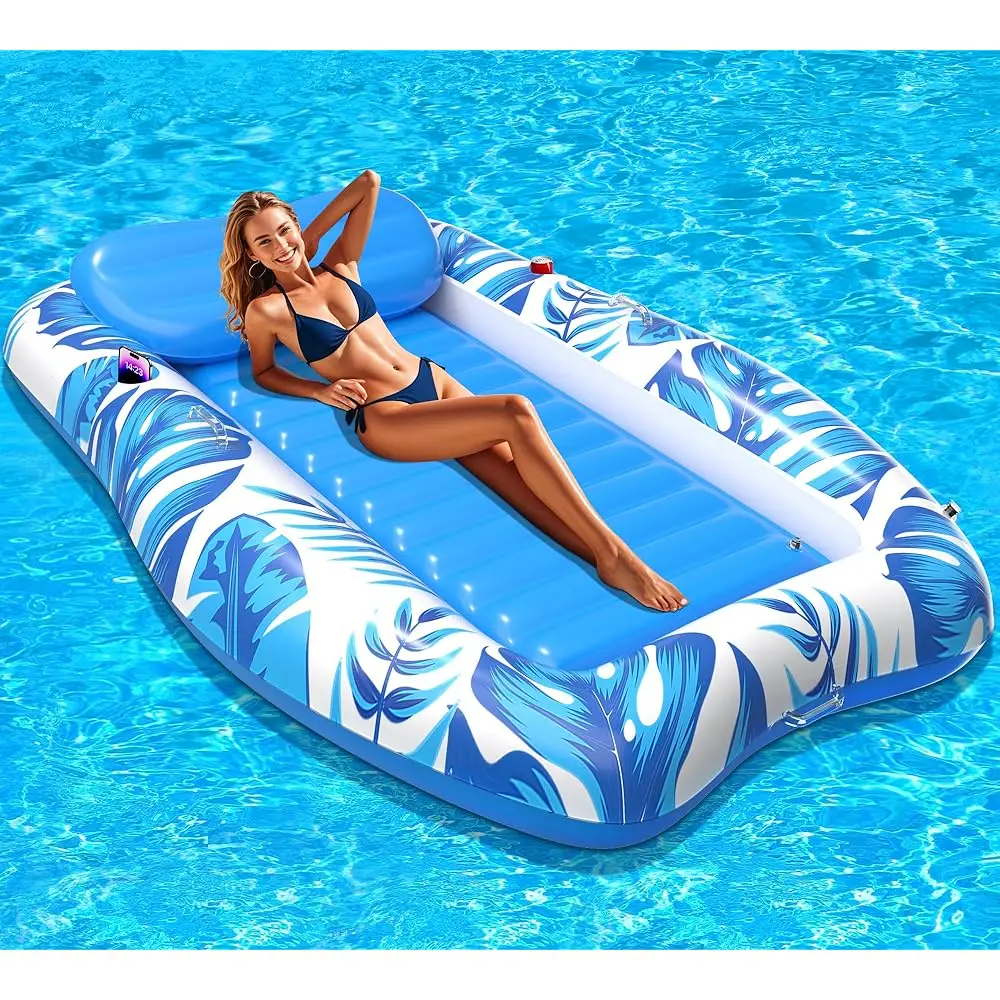 Inflatable Tanning Pool, 2025 Large Tanning Pool Lounger Float For Adults With Removable Head Rest, Sunbathing Tanning Pool
Inflatable Tanning Pool, 2025 Large Tanning Pool Lounger Float For Adults With Removable Head Rest, Sunbathing Tanning Pool