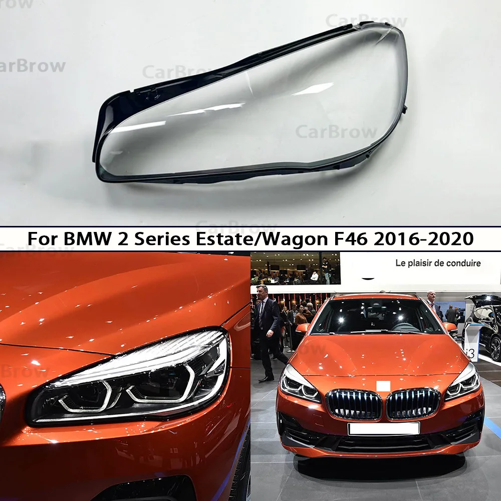 For BMW 2 Series F46 Estate/Wagon 2018-2021 Headlight Shell Lamp Shade Transparent Mask Headlamp Cover Replace Original Lens
For BMW 2 Series F46 Estate/Wagon 2018-2021 Headlight Shell Lamp Shade Transparent Mask Headlamp Cover Replace Original Lens
